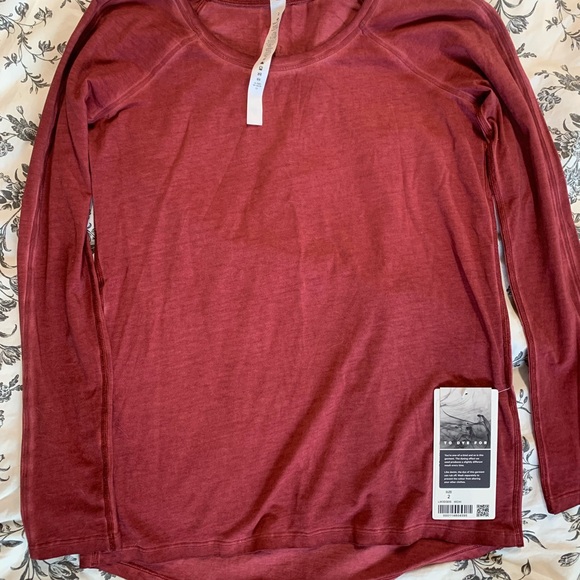 Lululemon Emerald Long Sleeve wash NWT - Picture 5 of 9